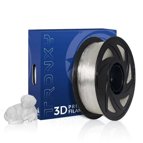 Filamento 3D Petg Transparente De 1.75Mm Y 1Kg