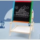 thumbnail image 3 of Pizarra Atril para Ninos 2 en 1 Magnetica Doble Cara Tiza y Plumon Madera con Accesorios, 3 of 3