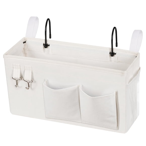 Organizador de Cabecera Ozzptuu 37x12x20 cm Lona y Ganchos