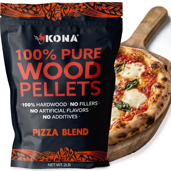 Pellets De Madera Para Ahumar Pizza Blend De Madera Dura 0 9 Kg