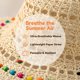 thumbnail image 2 of INSPIRE CHIC Sombrero de Paja con Cuentas de Madera Coloridas para Mujer, Plegable, Sombrero de Playa de Ala Ancha para Fiesta de Viaje Talla Única Blanco Crema, 2 of 5