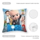 thumbnail image 5 of Bebé Jefe 3 Fundas de almohada de terciopelo con tema, regalos de funda de almohada, decoración para el hogar, cojín de lanzar, regalo de cumpleaños para fans y parejas. 40cm x 40cm., 5 of 6