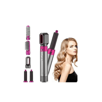 Genérico - Cepillo Secador/Alisador/Voluminizador Genérica 5En1 Lila 220V