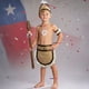 thumbnail image 1 of Traje Pascuense Típico Completo 4 Piezas NIño Rapa Nui Fiestas Patrias, 1 of 9