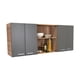 thumbnail image 3 of Mueble de Cocina Mural 6 Puertas 1.5 vidrio Miel y Plomo, 3 of 8