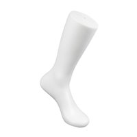 Ioensy - Maniquí De Pie De Calcetín Para Exhibición Comercial Infantil Modelo De Exhibición De Pie De Calcetín Blanco 37 Cm