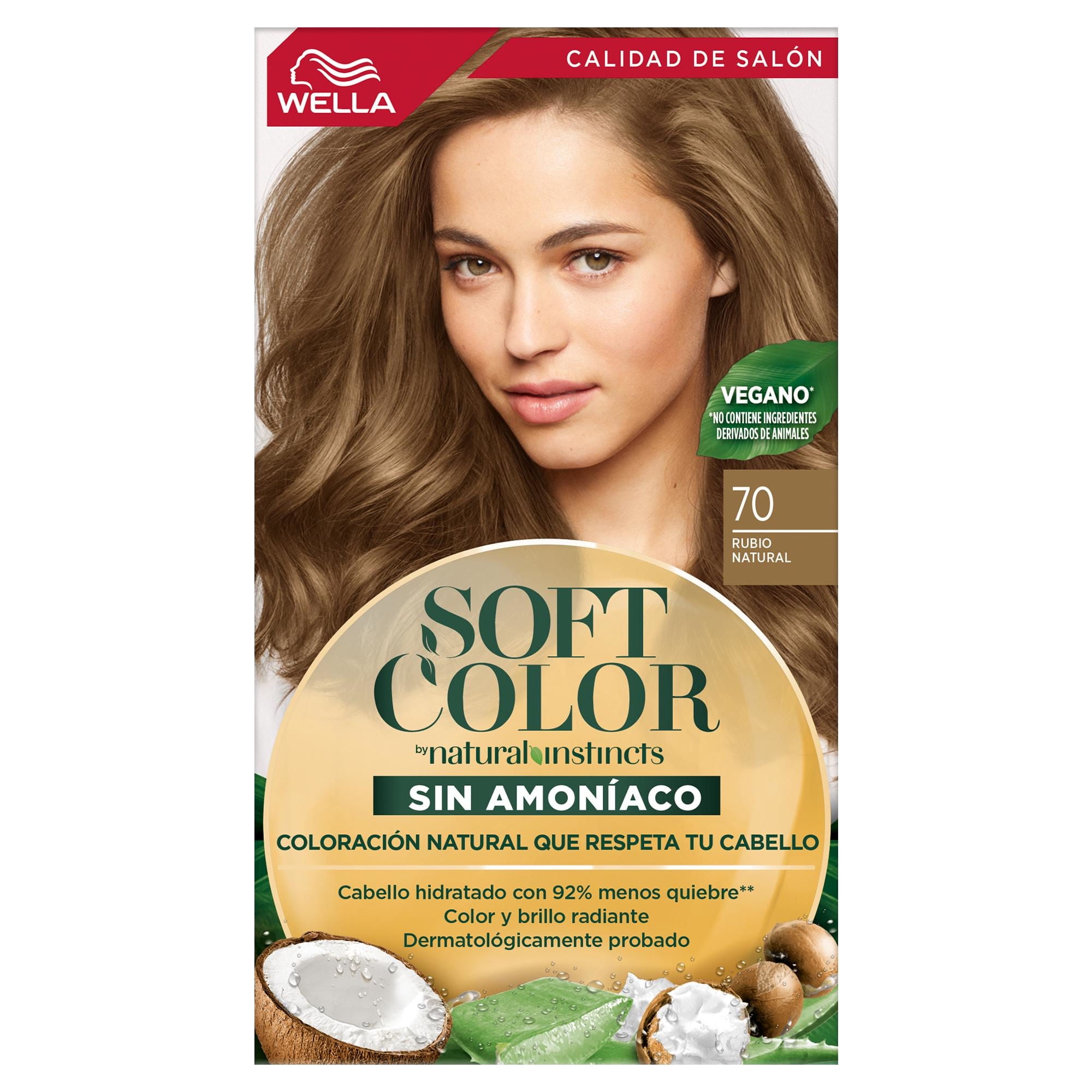 Coloración Cabello 70 Rubio Natural 1 Un Soft Color