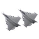 thumbnail image 2 of 2x 1 72 Dassault Rafale Plane Fighter Aleación Y Soporte De Pantalla Diecast Aircraft, 2 of 5