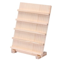 Magideal - Soporte De Exhibición De De Madera Soporte De Exhibición De Tarjetas De Toalla De Joyería Para Espectáculos Con Base De Múltiples Capas Exhibid , 5 Capas, Otros