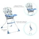 thumbnail image 5 of Silla De Comer Arti Azul, 5 of 6