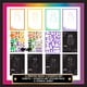 thumbnail image 5 of Cuaderno de bocetos moderno Rainbow High Scratch 'n Style con plantillas, 5 of 8