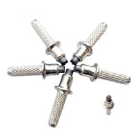 Ioensy - 5X Alpenstock Rod Tip Trekking Bastones Punta Para Escalada Montañismo Caminar