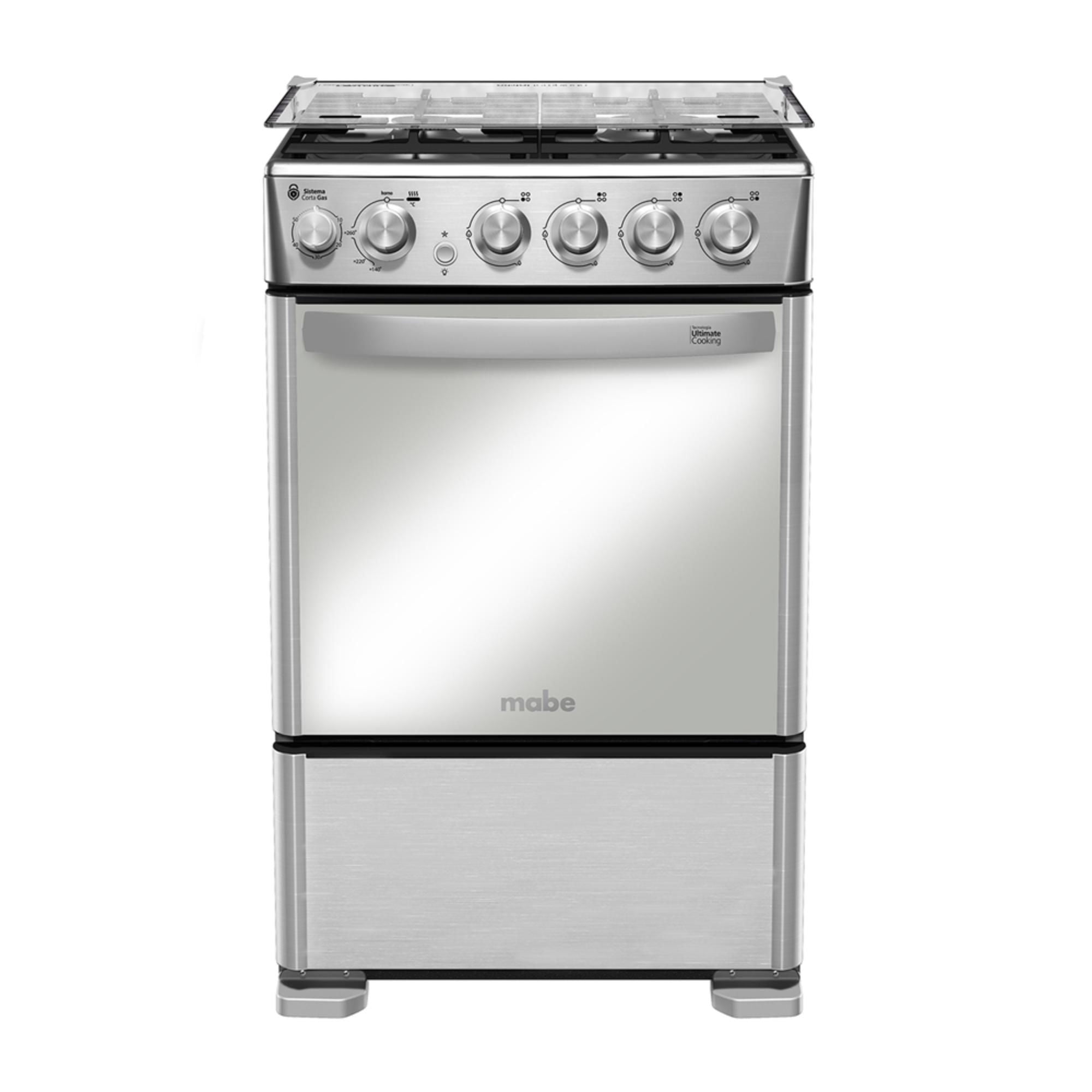 Mabe - Cocina Gas Licuado 4 Quemadores Cmc5540Fx0