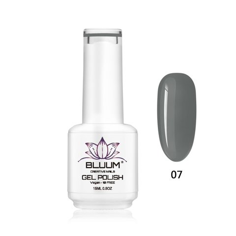 Bluum Creative Nails - Esmalte Permanente Grayness 07 15 Ml