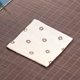 thumbnail image 1 of suxuMhao Tapete Cuadrado de Lino-algodón para Taza de Té, Posavasos de Tela Estilo Estampado, Posavasos Absorbentes con Aislamiento Térmico para Bebidas, Posavasos de Tela Tejida a Prueba de, 1 of 4