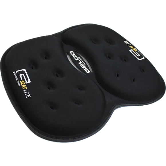 Gel y espuma de viaje Cushion GSeat Lite para aliviar el dolor de espalda