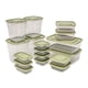 thumbnail image 1 of 17x Cajas de pan Contenedor de pan Contenedor de almacenamiento PP Pan Bagel transparente Contenedores de pan con tapa Soporte de pan para mantener el Verde claro, 1 of 5