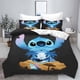 thumbnail image 2 of Stitch 3D Children's king size bedding duvet cover set Cute Printed Cartoon Quilt Cover home printed100%, 2 of 5