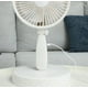 thumbnail image 3 of Ventilador Recargable Ajustable Blanco Grande blanco, 3 of 5