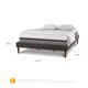 thumbnail image 3 of Cama Europea Curve Balance King Alm V+Pl, 3 of 10