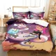 thumbnail image 1 of v198 Bed Sheets Cartoon The Dog Face Adventure Time Finn Jake Bedding Set Duvet Cover Bed Set Quilt Cover Pillowcase Comforter king Queen Size 3-Piece Bedding Set (1 Duvet Cover + 2 Pillow Shams) Bed, 1 of 5