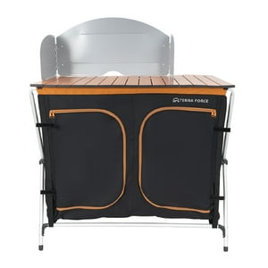 Terra Force - Mesa De Cocina Plegable Camping.