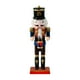 thumbnail image 3 of Adorno De Cascanueces, Figuras De Cascanueces De Navidad Para Regalos Coleccionables Para Niños, Azul Y Negro, 3 of 3