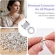 thumbnail image 3 of Joez Wonderful Links Bail Beads, Hypoallergenic Alloy Column, 3 of 3