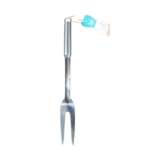Genérico - Tenedor Para Carne Pincho Asado Acero Inoxidable Dos Dientes