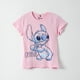 thumbnail image 1 of Polera Manga Corta Mujer Lilo & Stitch Rosado Disney, 1 of 4