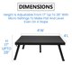 thumbnail image 2 of Escenario Portátil MyStage 122x122 cm Ajustable 11-71 cm, 2 of 7