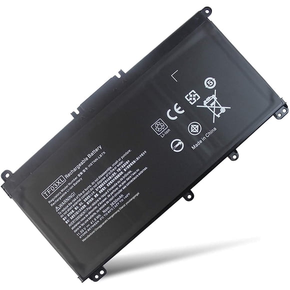 Batería de alta capacidad Hubei TF03XL 11,55 V 41,7 Wh para portátiles HP Pavilion