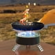 thumbnail image 2 of Estufa de gas para acampar de 12800 W, resistente al viento, con 5 quemadores, plegable, ideal para mochileros, pesca al aire libre, senderismo y viajes., 2 of 6
