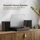 thumbnail image 2 of Tocadiscos Record Player Retrospiler de 3 velocidades con altavoces de 15 W, 2 of 3