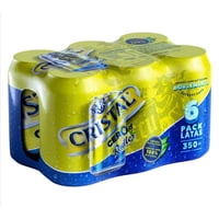 Cerveza Lager Cero Radler Pack Lata 6 Un Cristal