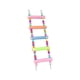 thumbnail image 5 of Escalera De Madera, Jaula Para Pájaros, Soporte De Madera, Juguete Masticable Para Loros Para Canarios, Suministros Para Mascotas, Cinco Nudos Esmerilados, 5 of 5