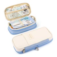 Genérica - Capacidad Lapicera Doble Capa De Gran Estuchera Organizador