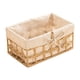 thumbnail image 4 of Organizador De Artículos Diversos De Escritorio Caja De Almacenamiento Rectangular Para Dormitorio Caqui Mediano, 4 of 4