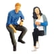 thumbnail image 5 of Figuras Pintadas A Escala 1/64, Juguetes De Resina Para Personas Pequeñas, Modelo De Personaje, Resina Azul, 5 of 5