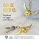 thumbnail image 3 of Harry Potter Golden Snitch Keychain Alas móviles para cremallera, 3 of 3
