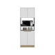 thumbnail image 3 of Mueble Microondas 4 Puertas Fm-008b Blanco Y Café Claro, 3 of 7