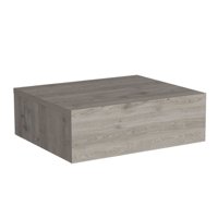 Fmfurniture - Velador Flotante 1 Cajon Fm-013G Gris
