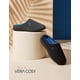 thumbnail image 3 of Zapatillas VeraCosy de espuma viscoelástica bicolor para hombre, gris oscuro/azul, 3 of 8