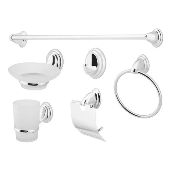 Set Accesorios Baño Colomba 6 Piezas