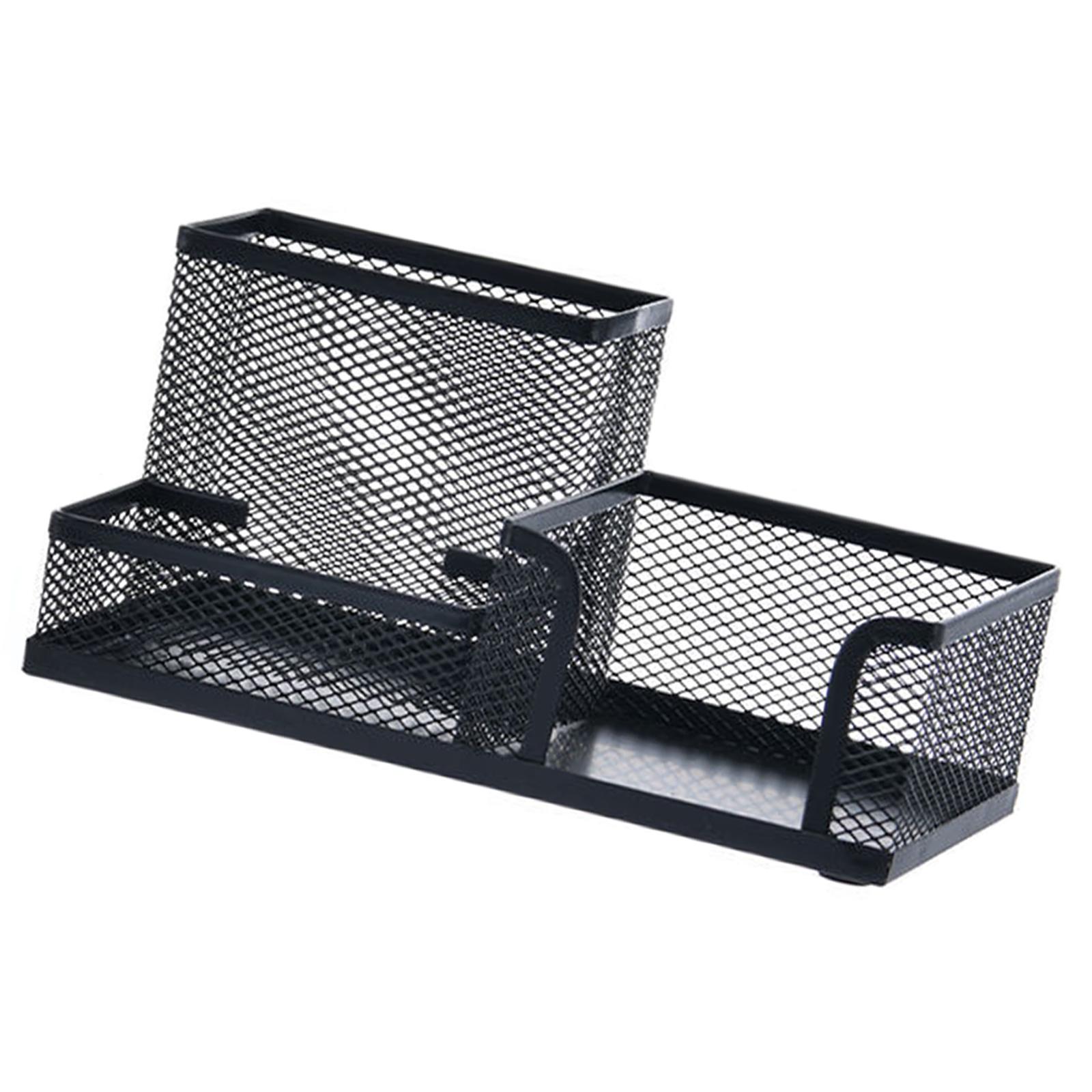 Magideal - Portalápices Grande, Organizador De Escritorio, Cestas De Almacenamiento, Portalápices, Estuches, Organizador, Caja De Almacenamiento, Accesorios, Por , Negro