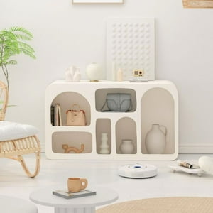 Santú Home & Deco - Aparador Organizador Geométrico Bogen Marfil Mediano