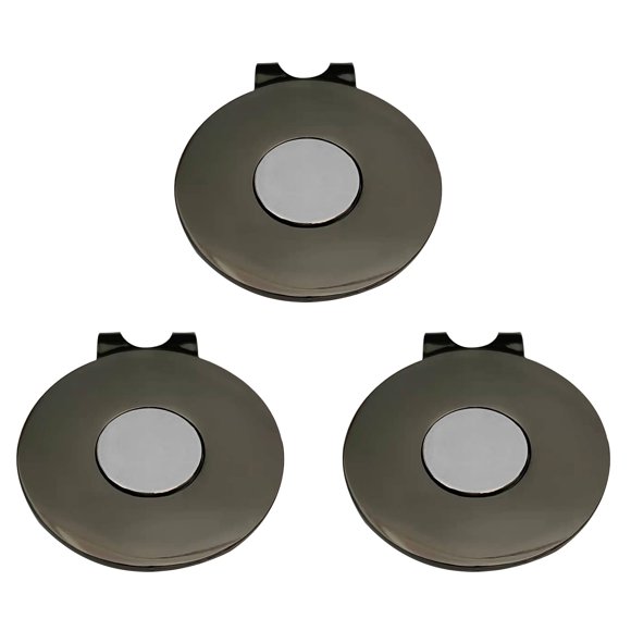 Soporte magnético para gorros de golf Eshan (negro, 3 unidades)