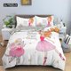 thumbnail image 1 of x1972 Bed SheetsBallet Dancing Girls Duvet Cover Lovely Little Ballerinas Girl Bedding Set Pink Quilt Cover Princess Bed HomeTextiles 3-Piece Bedding Set (1 Duvet Cover + 2 Pillow Shams) nj1972, 1 of 5