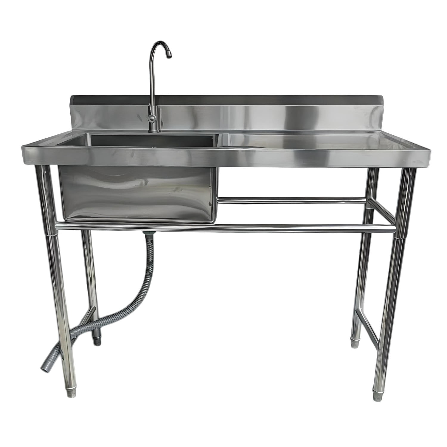 Prochef - Lavafondos Acero Inox. 120x60x90 Cm. Secador Derecho