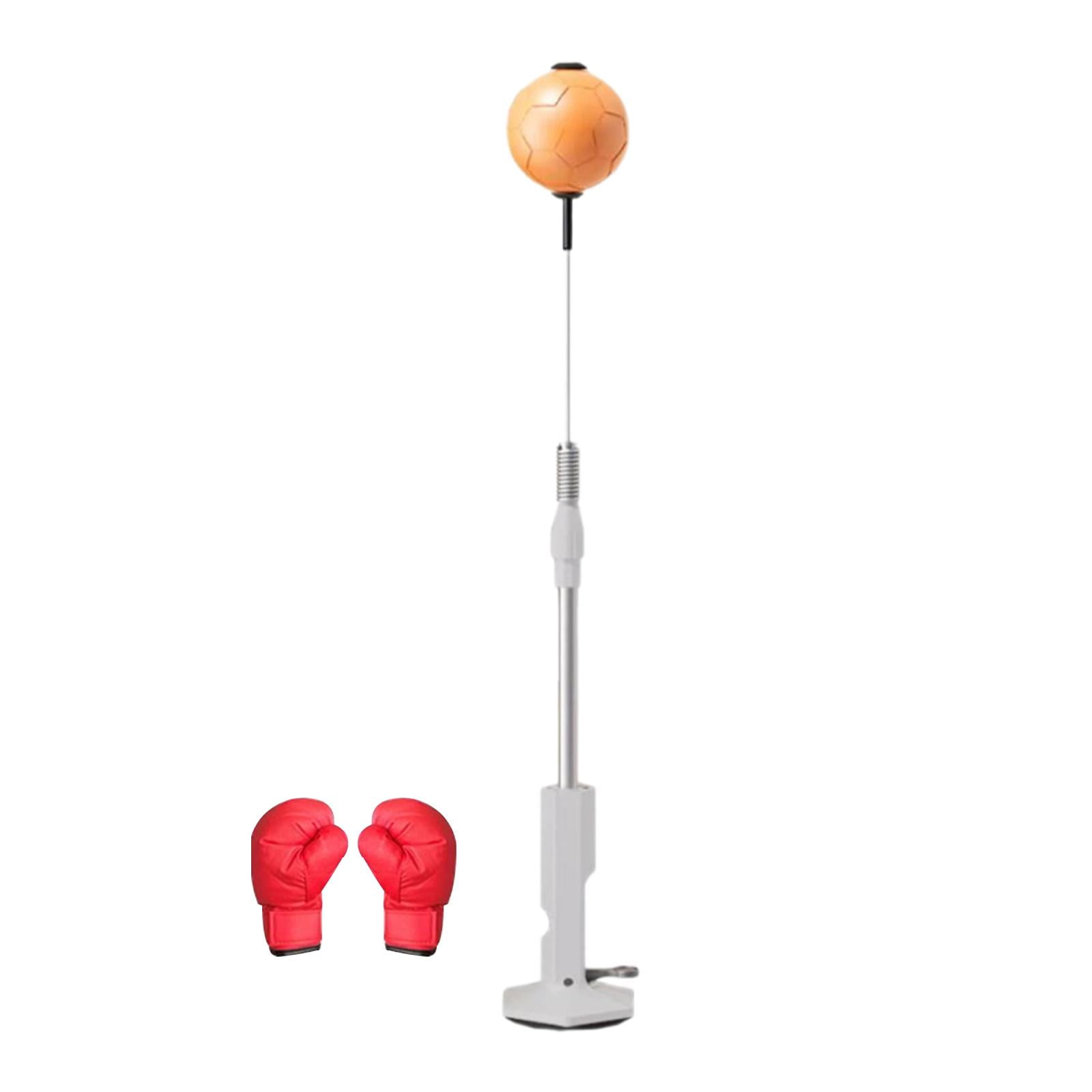 Ioensy - Saco De Boxeo Con Soporte, Equipo De Boxeo, Entrenador De Boxeo, Mma, Pelota De Reacción De Boxeo Con Guantes De Boxeo